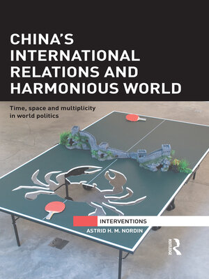 cover image of China's International Relations and Harmonious World